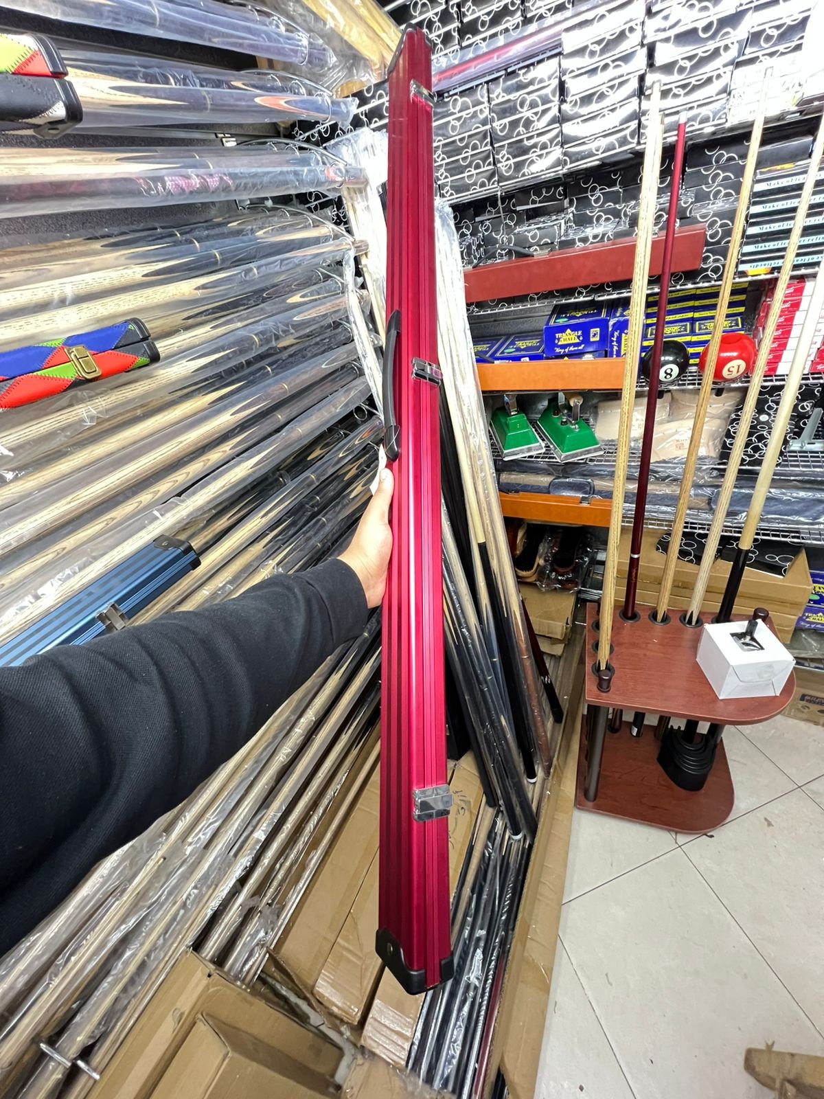 Valise Aluminium Rouge 3/4 — photo 4