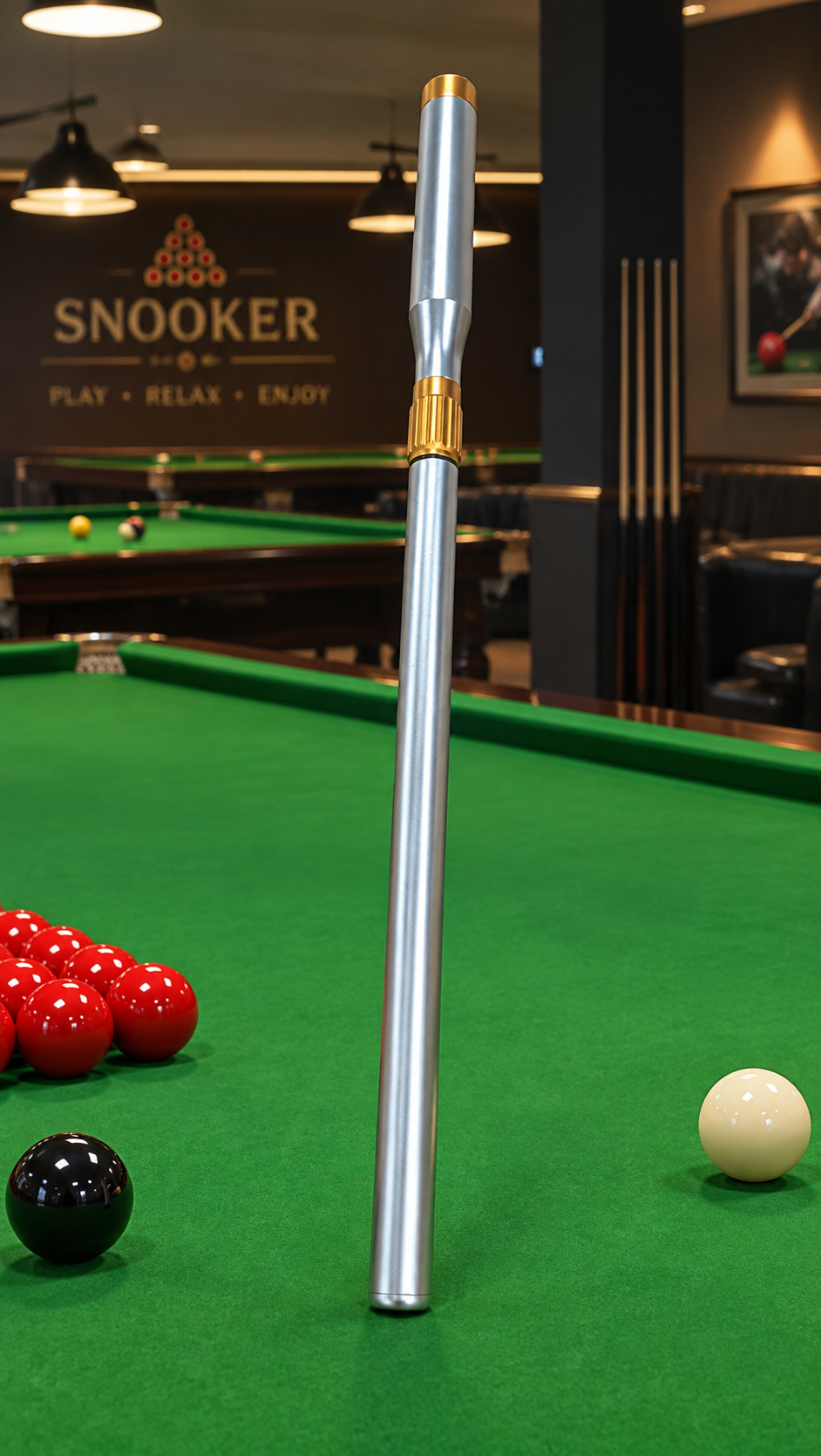 Extension Aluminum snooker Gris